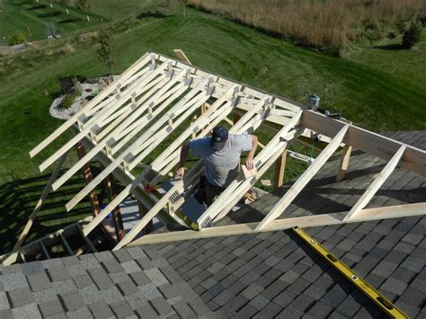 tying patio into existing roof